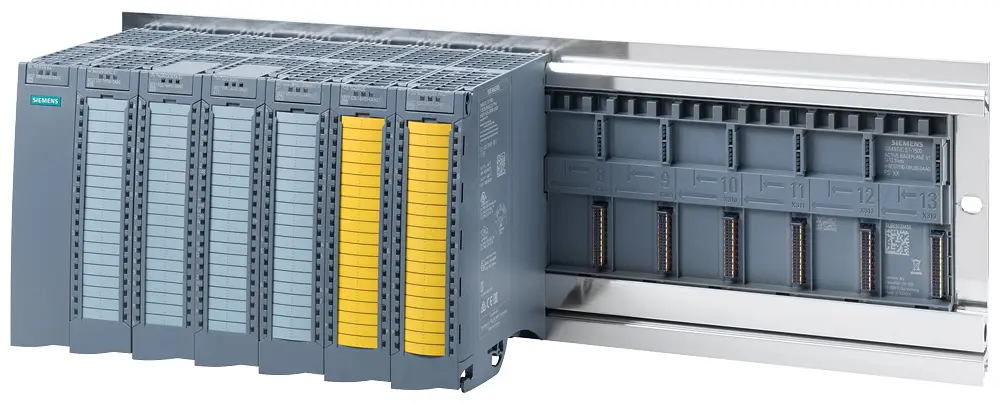Siemens is expanding its distributed I/O system with new modules for the Simatic ET 200MP/Simatic S7-1500 IOs as well as a backplane bus